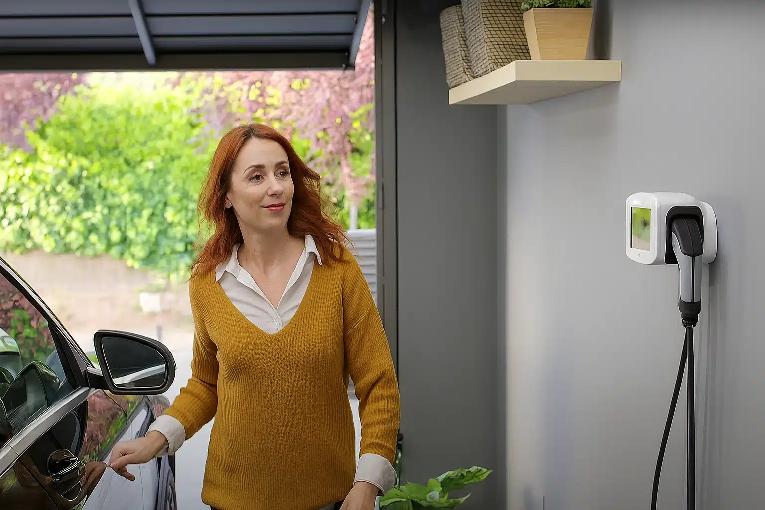 เครื่องชาร์จรถยนต์ไฟฟ้า wallbox commander 2