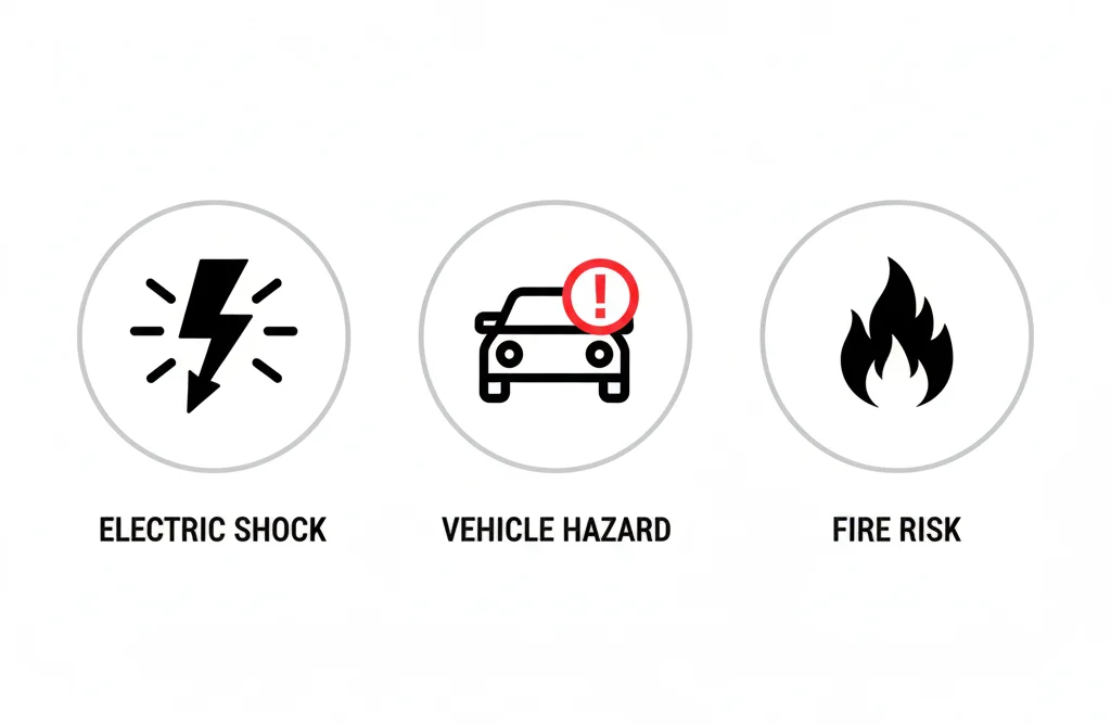 อันตรายที่อาจเกิดขึ้นหากติดตั้ง ev charger โดยไม่มีสายดิน