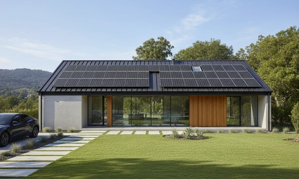 หลังคาโซล่าเซลล์ 5 kw เหมาะกับบ้านแบบไหน