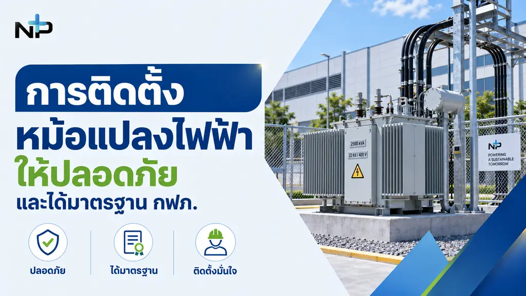 การติดตั้งหม้อแปลงไฟฟ้าในโรงงานอุตสาหกรรมให้ปลอดภัย